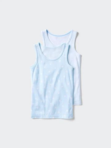 Uniqlo Хлопковый топ-майка из сетчатого материала (2 шт., с принтом) купить с доставкой.