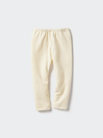 Uniqlo Детские флисовые леггинсы (в стиле вельвета)