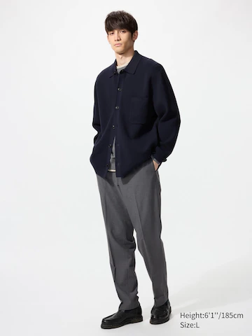 Uniqlo Длинные брюки SMART WOOL-LIKE до щиколотки (удлиненные)