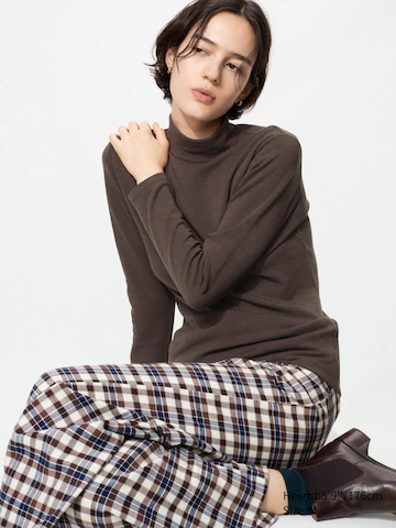 Теплая майка с высоким воротником HEATTECH ULTRA WARM (длинные рукава)- Заказать в России