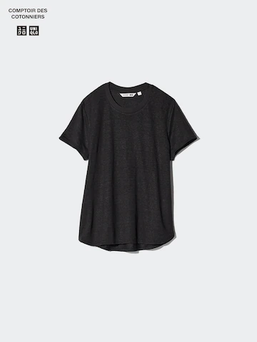 Футболка с круглым вырезом из 100% льна- Заказать в России