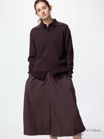 Uniqlo Поло-свитер из дышащего трикотажа