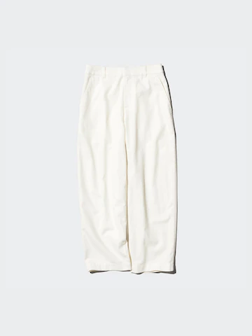 Льняные хлопковые зауженные брюки- Заказать в России