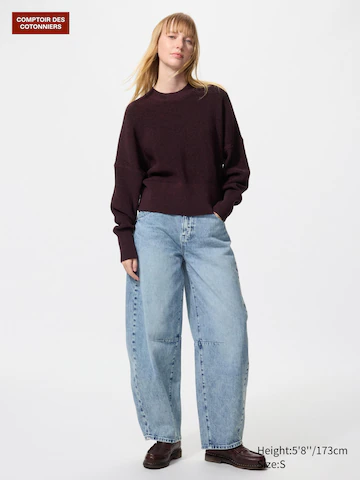 Uniqlo Джинсы с широкими брючинами купить с доставкой.