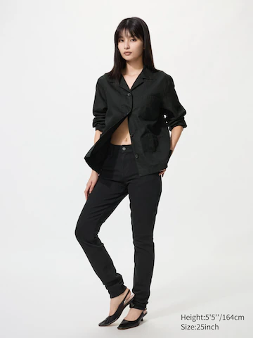 Джинсы суперэластичные узкие на щиколотку- Заказать в России