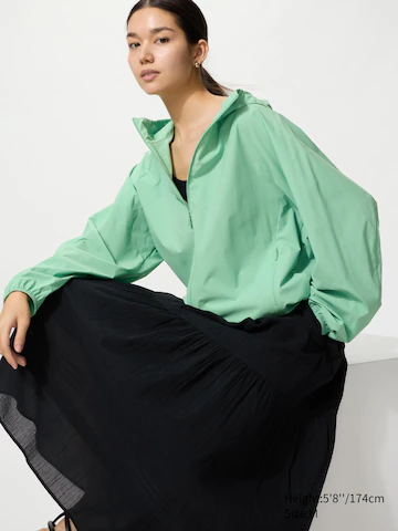 Ультрафиолетовый парковый плащ с карманом- Заказать в России