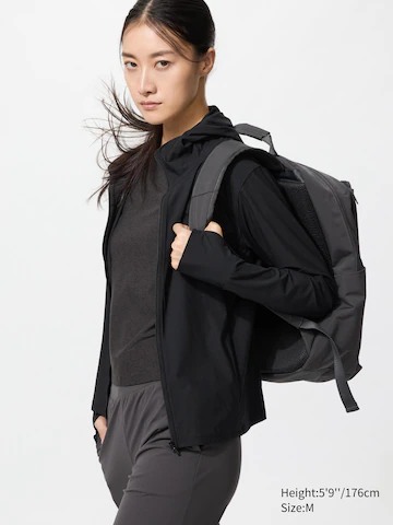 Uniqlo Толстовка с капюшоном на молнии ULTRA STRETCH AIRISM с защитой от уф-лучей