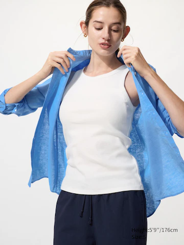 Топ-бра с ребристым узором (белый)- Заказать в России