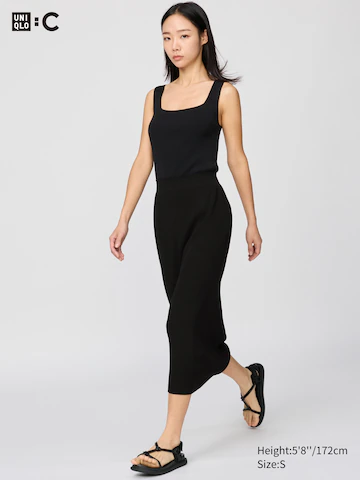 Uniqlo Юбка из ребристого трикотажа без швов 3D KNIT