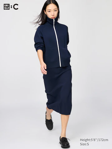 Uniqlo Юбка MILANO RIBBED купить с доставкой.