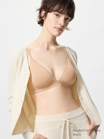 Беспроводной бюстгальтер (ультраэластичный, треугольный)