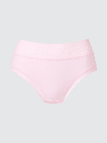 Трусы (высокая посадка, кружево)- Заказать в России