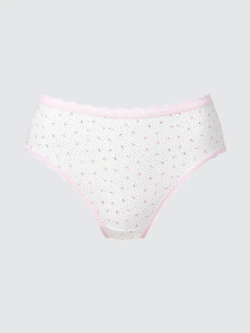 Трусы (высокая талия, цветы)- Заказать в России