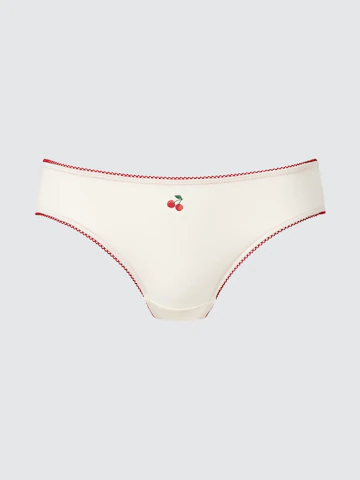 Трусы-бикини (вишня)