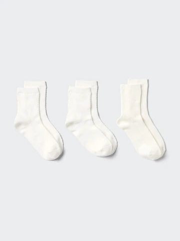 Носки (3 пары, с попкорном)