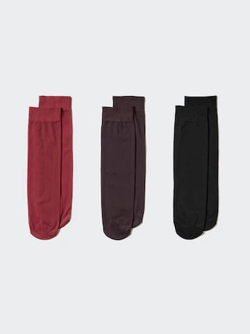 Uniqlo Носки (3 пары, экипаж из прозрачного материала)