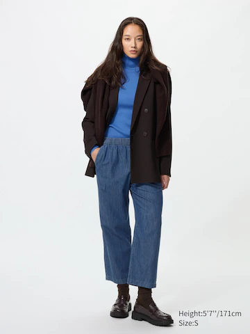 Uniqlo Джинсы с укороченным свободным кроем из хлопка