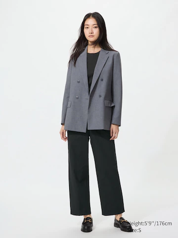 Uniqlo Хлопковые укороченные брюки свободного кроя (длинные)