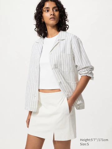 Юбка-шорты с разрезом- Заказать в России