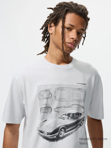 Футболка с графическим принтом toyota ut- Заказать в России