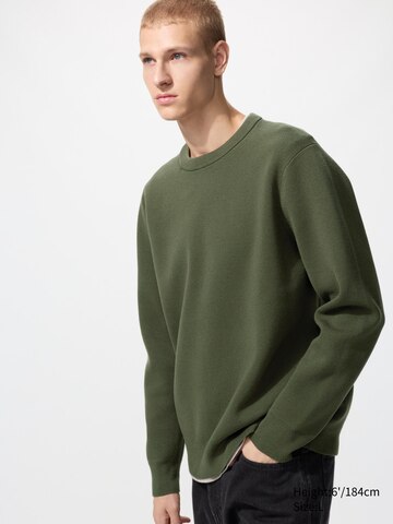 Uniqlo Свитер с круглым вырезом MILANO RIBBED, стойкий к стирке