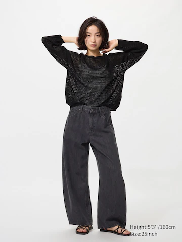 Uniqlo Джинсы BAGGY CURVE (SHORTER) купить с доставкой.