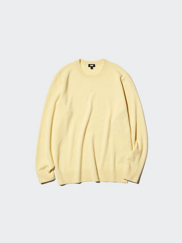 Uniqlo Кашемировый свитер с круглым вырезом 100% купить с доставкой.