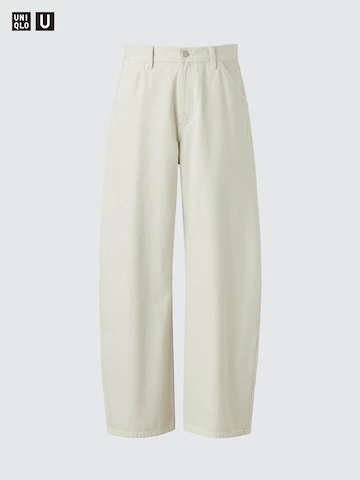 Uniqlo Джинсы с широкими бочонками купить с доставкой.