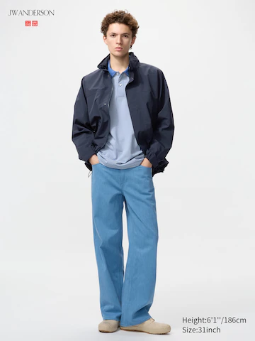 Джинсы wide straight colour- Заказать в России