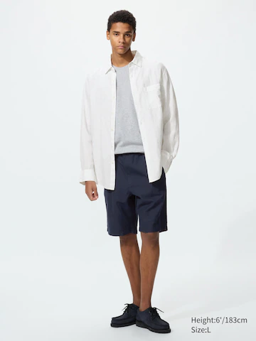 Шорты из льняной смеси