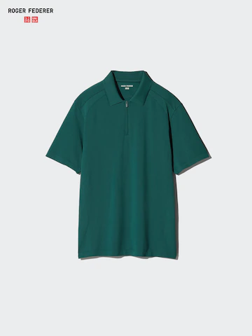 Поло с короткой молнией dry-ex- Заказать в России