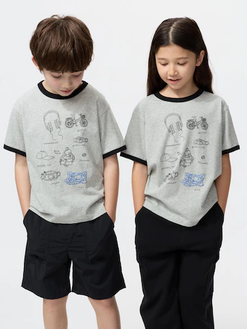 Uniqlo Футболка с графическим принтом JASON POLAN UT