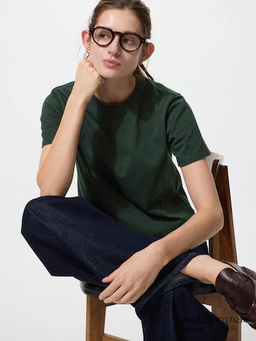 Футболка из вымытого хлопка прямого кроя