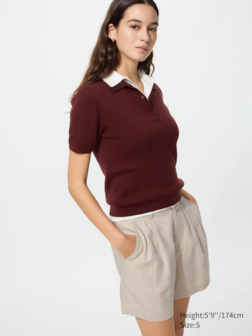 Шорты из льна и хлопка