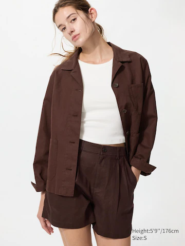 Шорты из льна и хлопка- Заказать в России