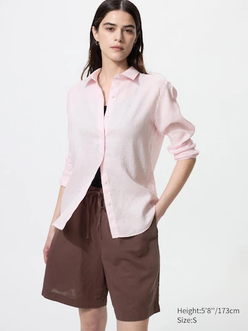 Шорты из льно-вискозной смеси linen blend easy- Заказать в России