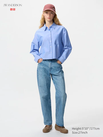 Джинсы прямого кроя