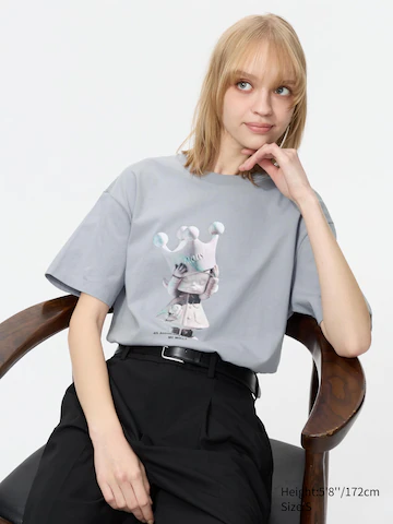 Футболка с графическим принтом pop mart ut- Заказать в России