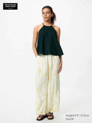 Uniqlo Брюки из рэйона (с принтом) купить с доставкой.