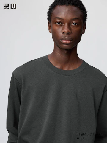 Лонгслив с полосками airism cotton- Заказать в России