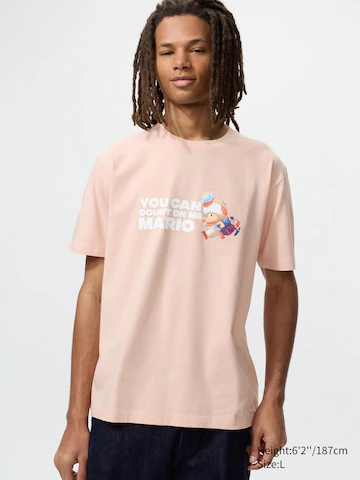 Футболка с графическим принтом the super mario galaxy movie ut- Заказать в России