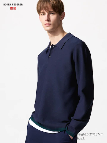 Машинная стирка поло с длинным рукавом из современного вязаного материала 3d seamless- Заказать в России