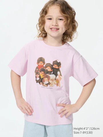 Uniqlo Футболка MONCHHICHI UT с графическим принтом
