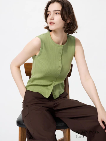 Рубашка с запахом (без рукавов)