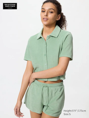 Кардиган из вафельного полотна