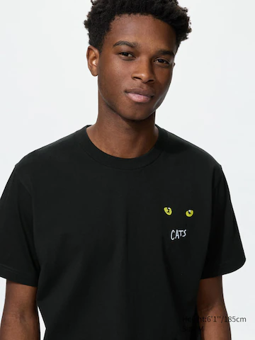 Uniqlo Футболка с графическим принтом музыкальные иконы (кошки) купить с доставкой.