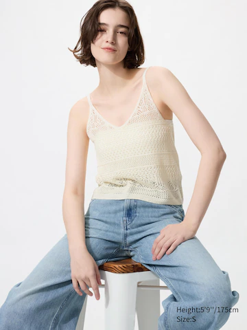Uniqlo Кружевное вязаное бюстье