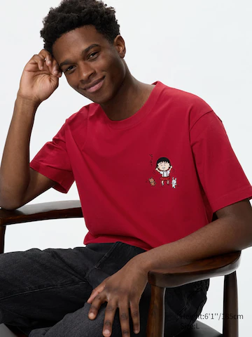Uniqlo Футболка с графикой MANGA 100TH UT (CHIBI MARUKO-CHAN)