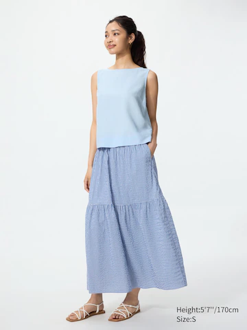 Uniqlo Блузка из льна (без рукавов)