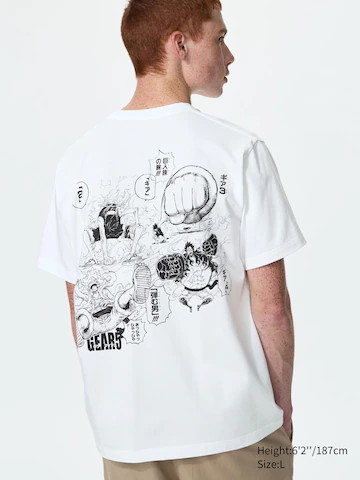 Футболка manga 100th ut graphic t-shirt (ван пис)- Заказать в России